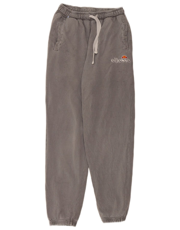 Ellesse Pantalon de survêtement pour femme Joggers UK 8 Small Gris