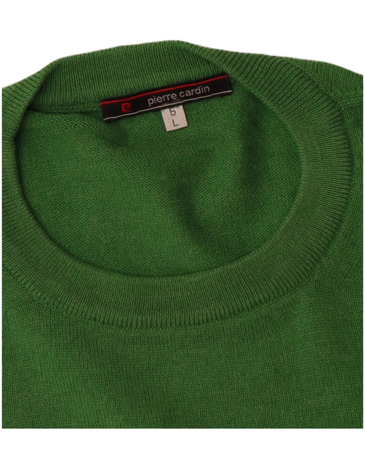 Pierre Cardin Pull ras du cou pour homme, grand vert