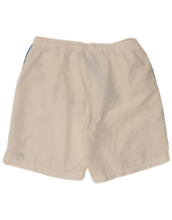 Reebok Short de Sport Homme XL Blanc Polyester