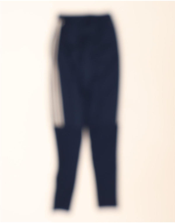 Adidas Pantalon de survêtement pour femme UK 4 XS Bleu marine Polyester