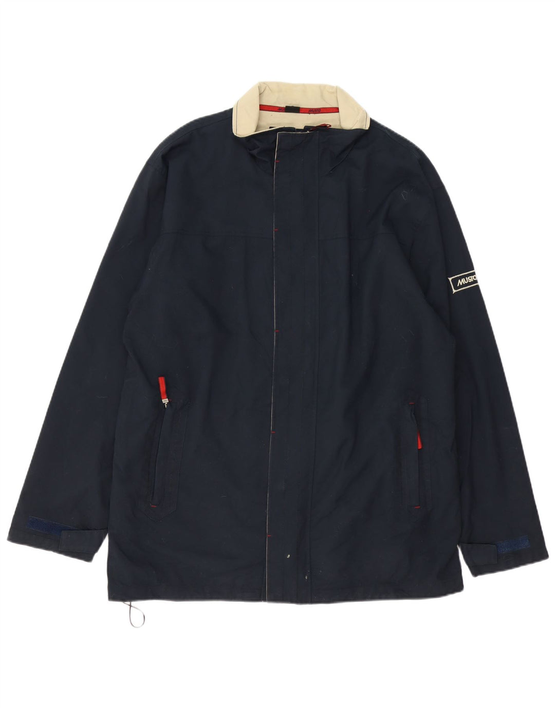 Musto Veste de Pluie Homme UK 40 Large Bleu Marine Nylon