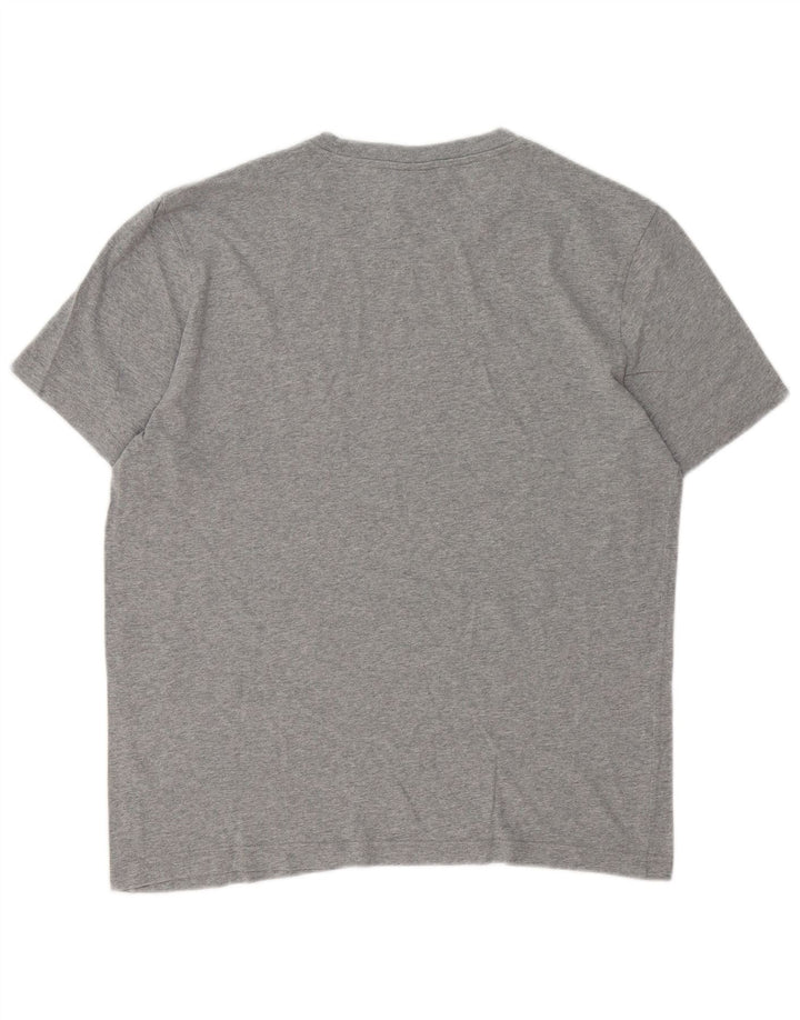 Champion T-Shirt Homme Haut Large Gris Moucheté