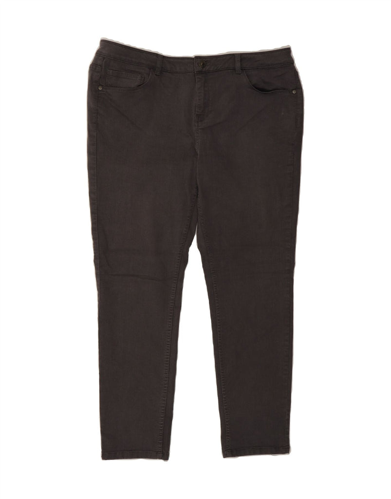 FAT FACE Womens Skinny Jeans UK 16 Large W38 L38  Grey Vintage Fat Face and Second-Hand Fat Face from Messina Hembry 