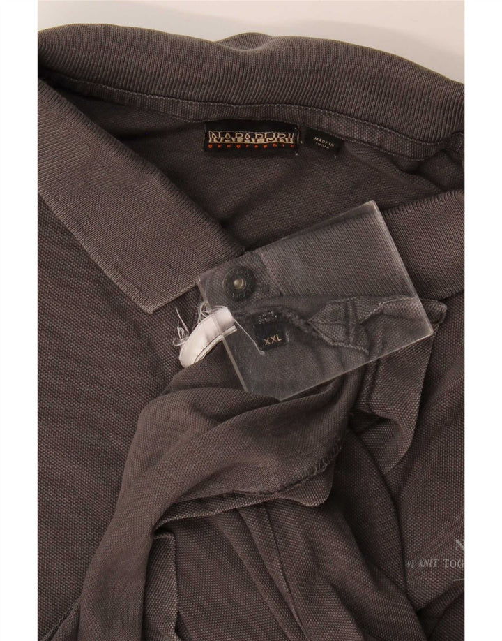 Napapijri Polo Homme 2XL Gris