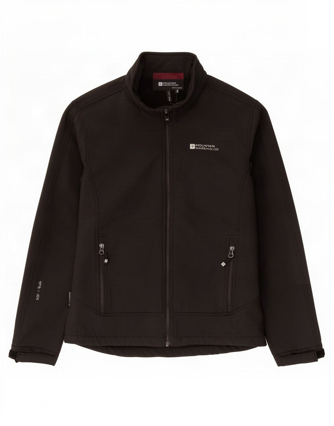 Mountain Warehouse Veste coupe-vent pour femme UK 12 Medium Noir Polyester
