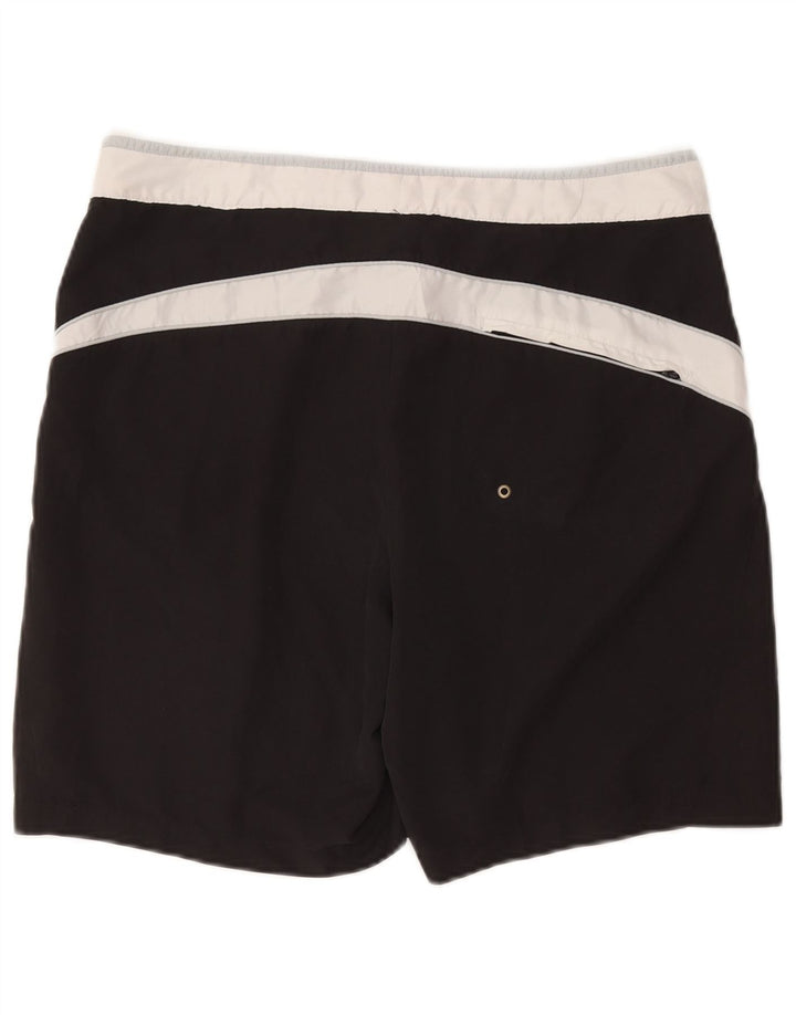 Lotto Short de Bain Graphique Homme Large Noir Polyester Colorblock