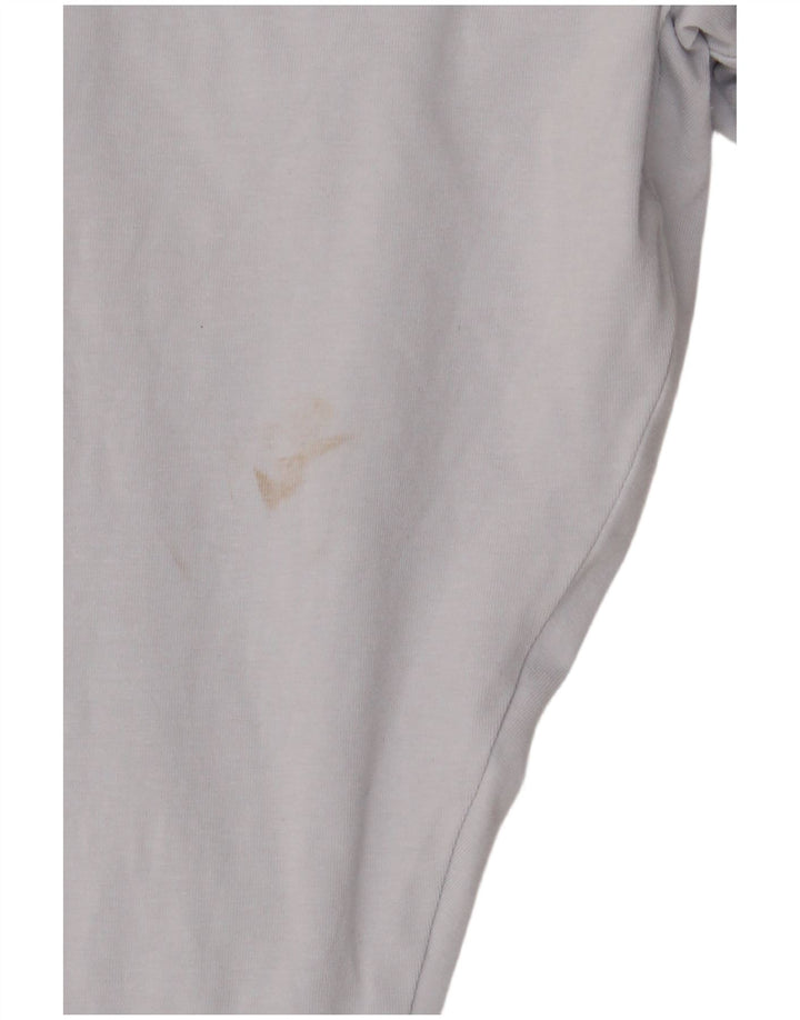 ADIDAS Leggings Femme UK 16 Grand Bleu Coton