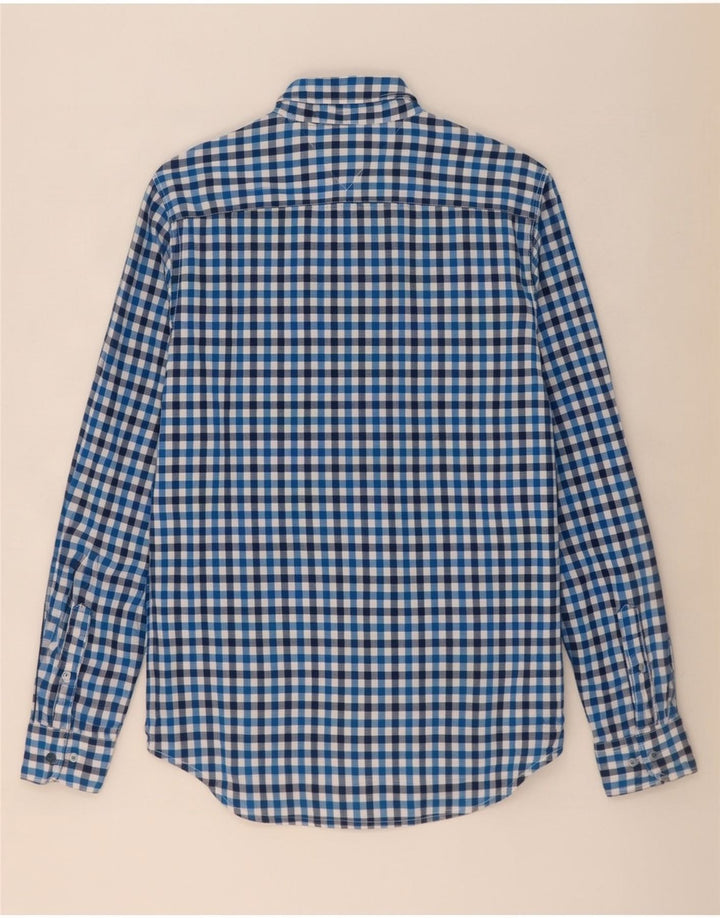 Tommy Hilfiger Chemise New York Fit Homme Bleu Moyen Vichy Coton