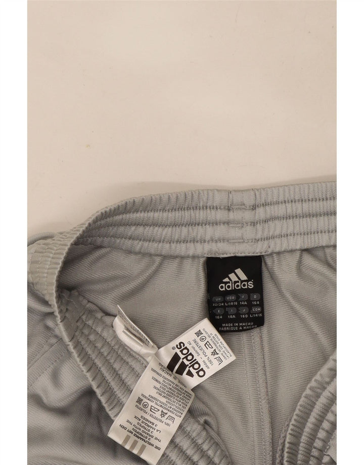 Pantalon de survêtement Adidas garçon 13-14 ans gris polyester