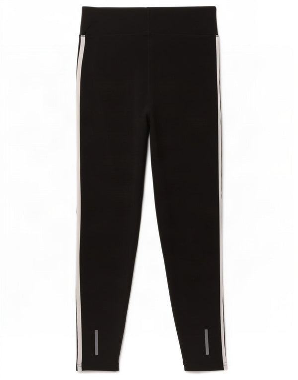 Adidas Climalite Leggings UK 12/14 Medium Noir Polyester