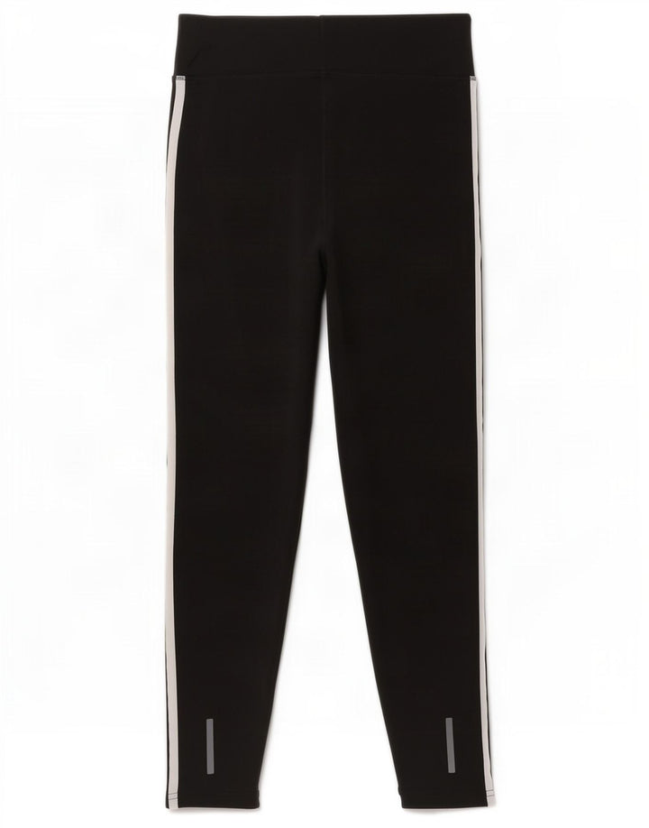 Adidas Climalite Leggings UK 12/14 Medium Noir Polyester