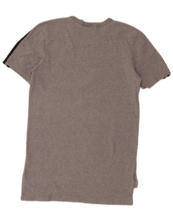 Adidas Mens Graphic T-Shirt Top XS Gris Coton