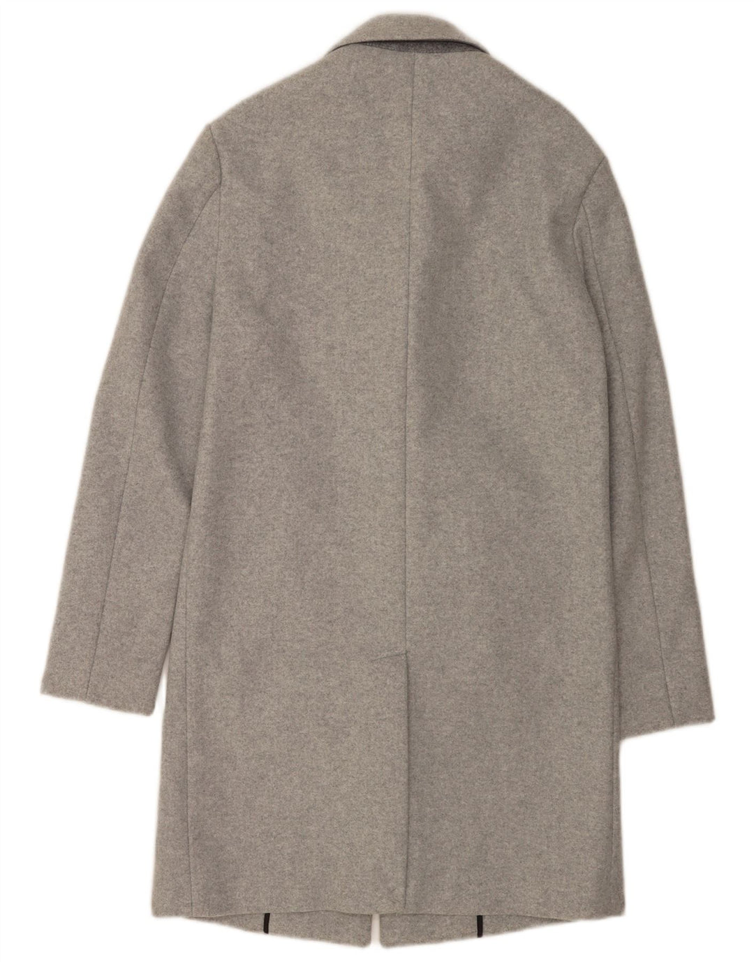 Zara Manteau Homme UK 34 XS Gris Moucheté Polyester