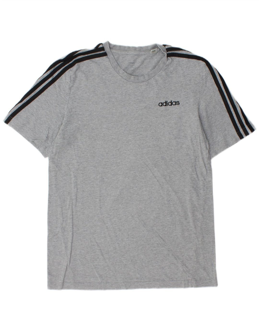 ADIDAS T-Shirt Homme Gris Moyen Moucheté