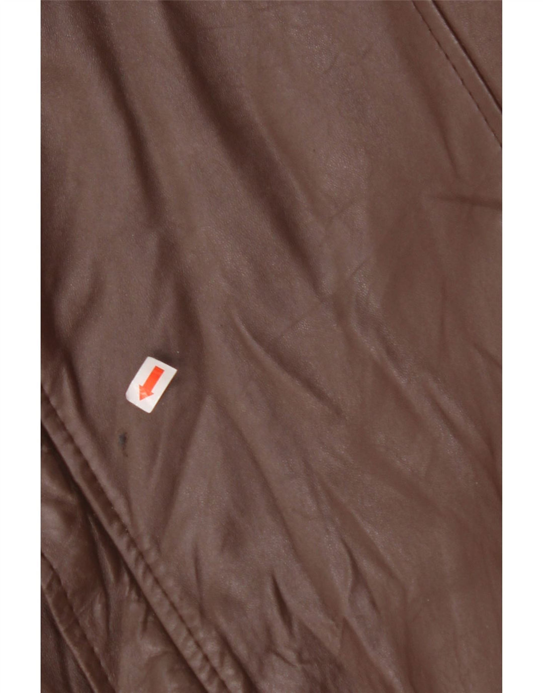 VINTAGE Veste en cuir homme IT 56 3XL Marron