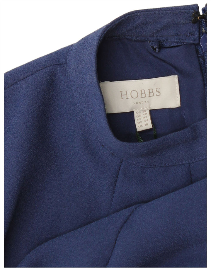Hobbs Chemisier Femme UK 14 Large Bleu Marine