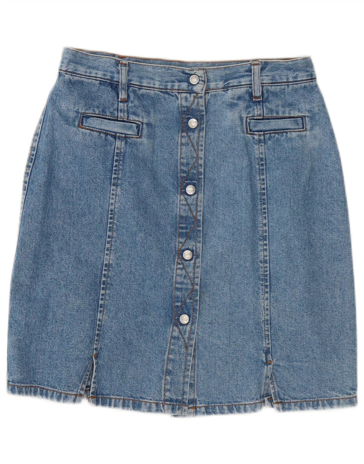 jupe en denim femme vintage W30 Bleu moyen