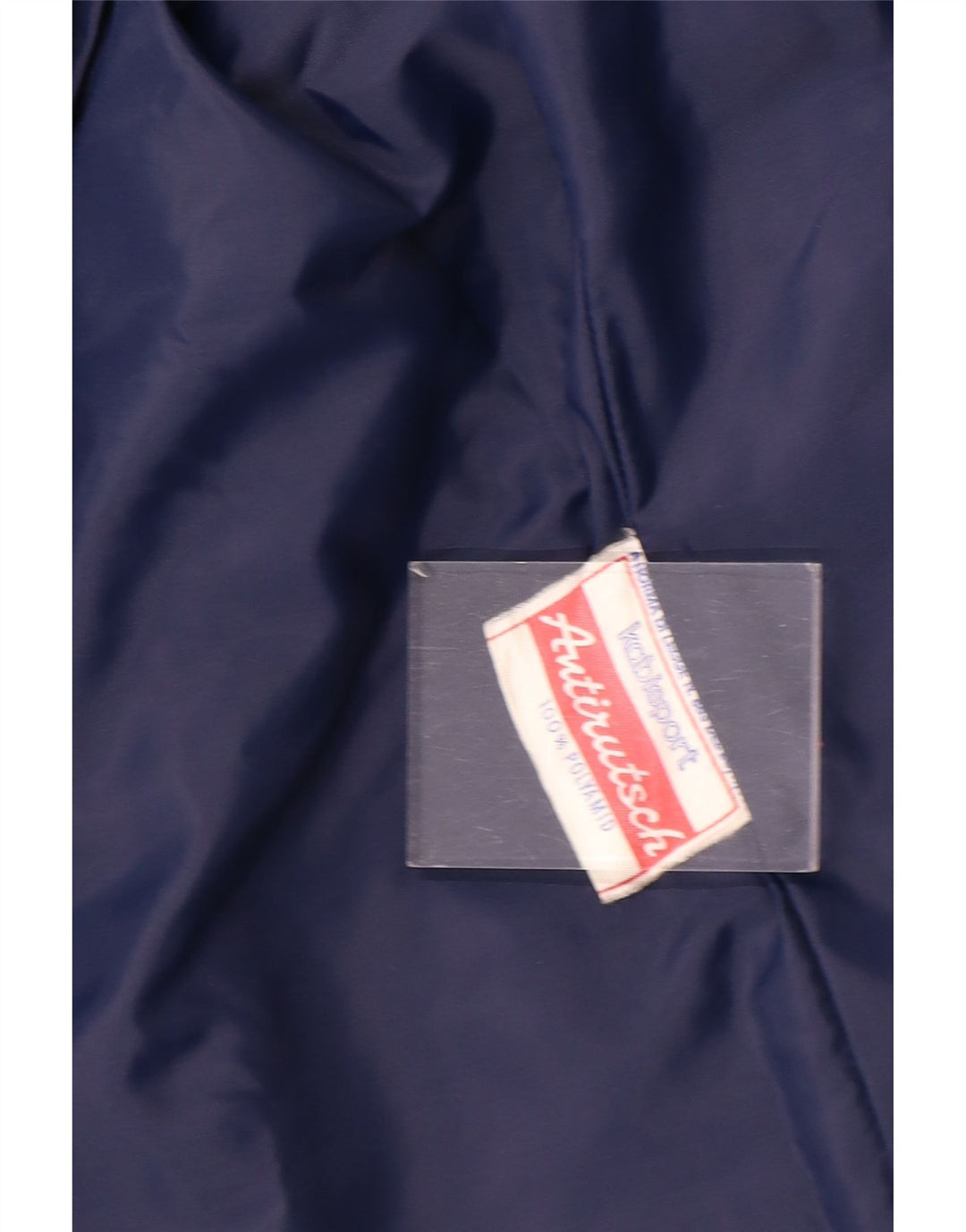 veste coupe-vent vintage pour homme UK 40 Grand bleu marine Colourblock Polyamide