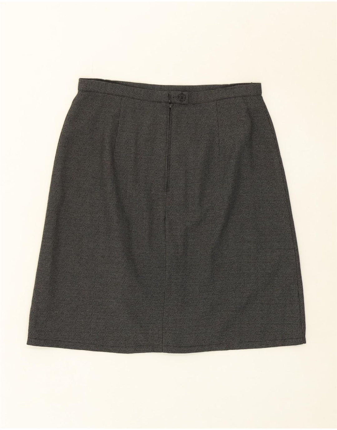 BENETTON Womens Straight Skirt W30 Medium Grey Polyester Vintage Benetton and Second-Hand Benetton from Messina Hembry 