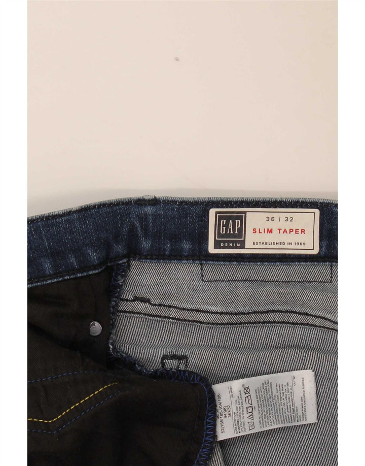 Gap Jean Slim Fuselé Homme W36 L32 Bleu Coton