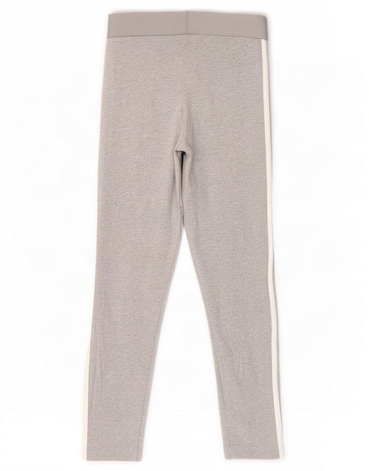 Adidas Leggings Femme UK 8/10 Petit Gris