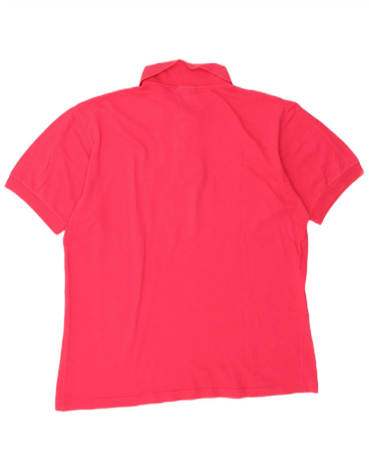 Sergio Tacchini Polo Homme Grand Rose Coton