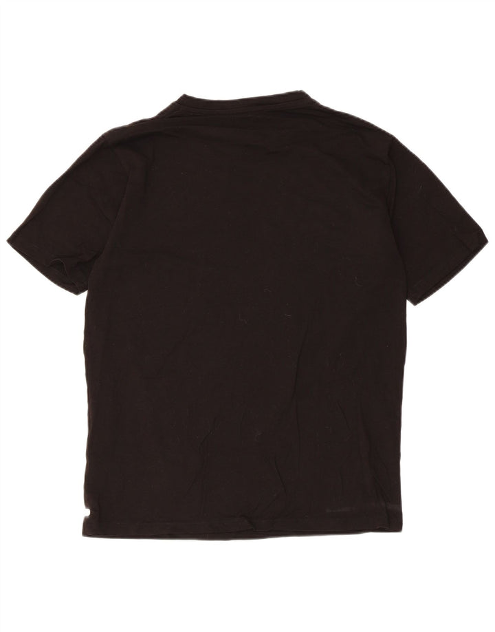 Gas T-Shirt Homme Haut Moyen Noir Coton