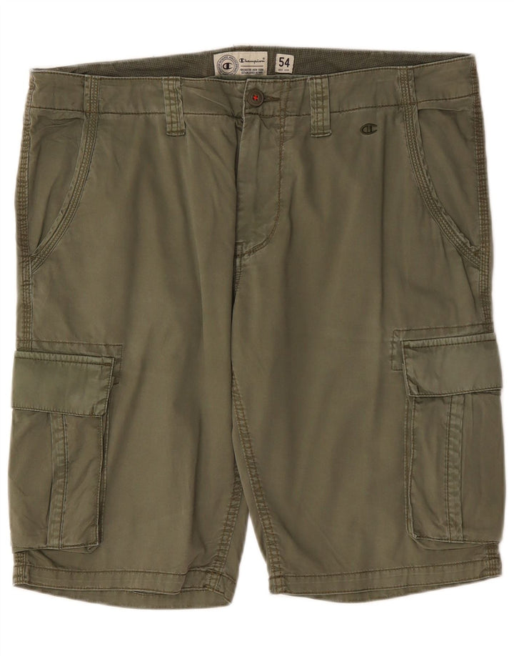 Champion Short Cargo Homme IT 54 2XL W38 Kaki Coton