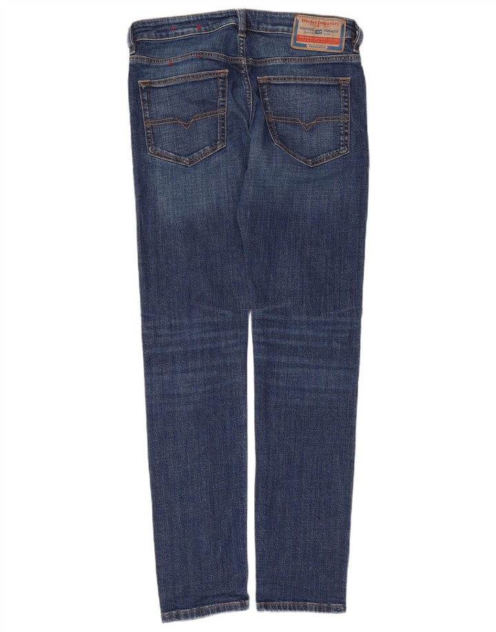 Jean Slim Femme Diesel W30 L31 Bleu Coton