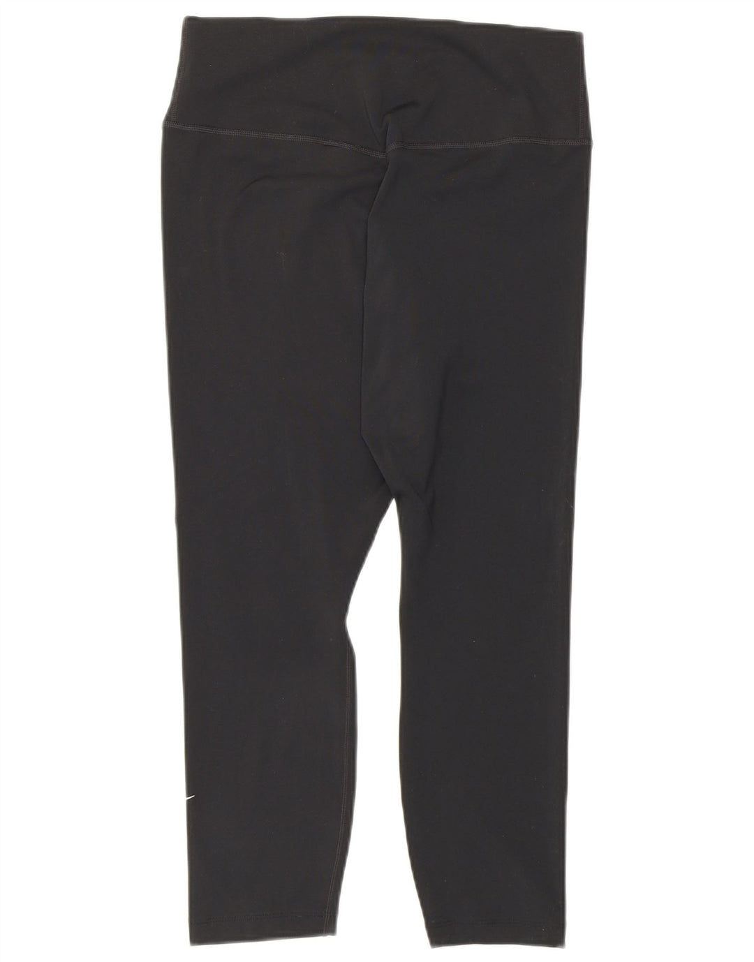 Nike Legging Capri Dri Fit Femme UK 12 Noir Moyen Polyester