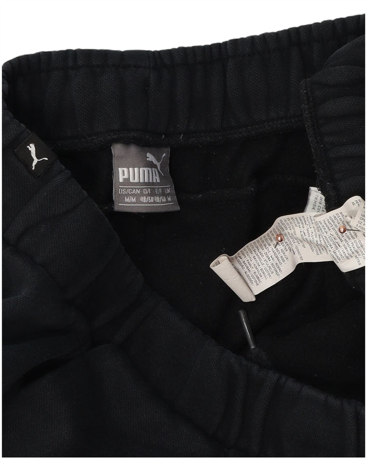 Puma Pantalon de Survêtement Graphique Homme Noir Coton