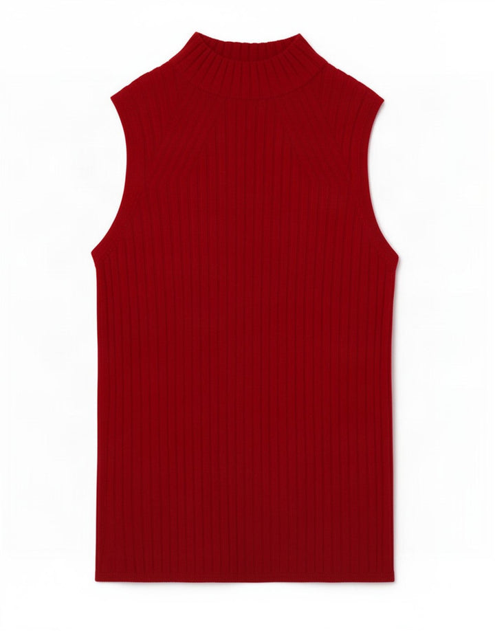 Marks & Spencer Débardeur pour femme UK 10 Small Rouge Viscose