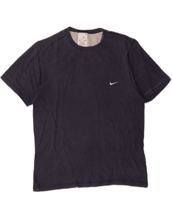 Nike T-shirt pour homme UK 36/38 Petit Bleu marine Coton