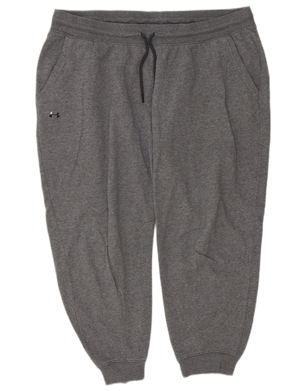 Under Armour Pantalon de Survêtement Joggers 2XL Gris Coton Homme