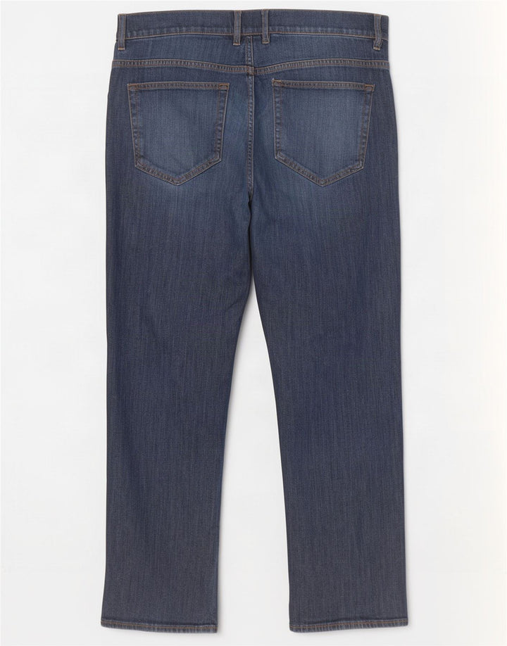 Gant Jean droit coupe droite W34 L30 homme bleu coton
