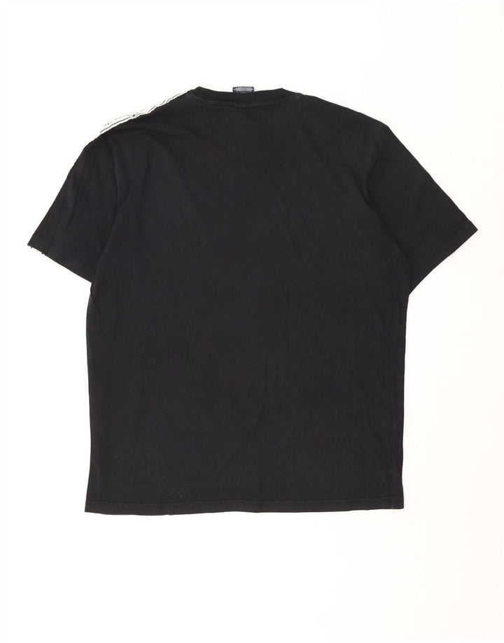 Champion T-Shirt Graphique Homme Grand Noir Colourblock