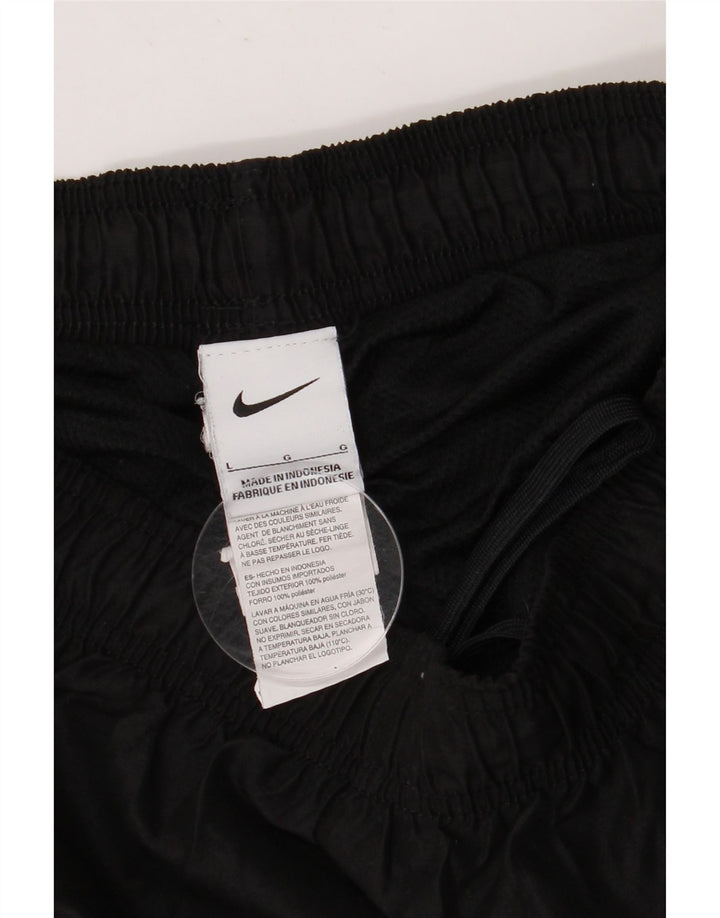Nike Short de sport pour femme UK 14 Large Noir Polyester