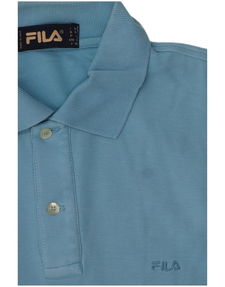 Fila Polo Homme Grand Bleu Coton