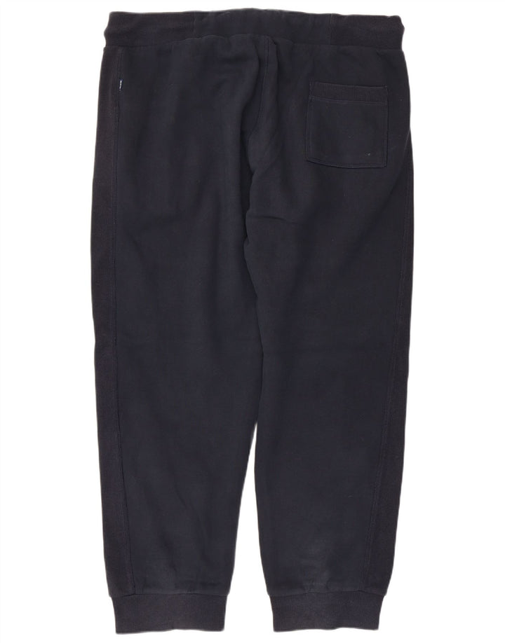 Superdry Pantalon De Survêtement Homme Joggers 2XL Bleu Marine Coton