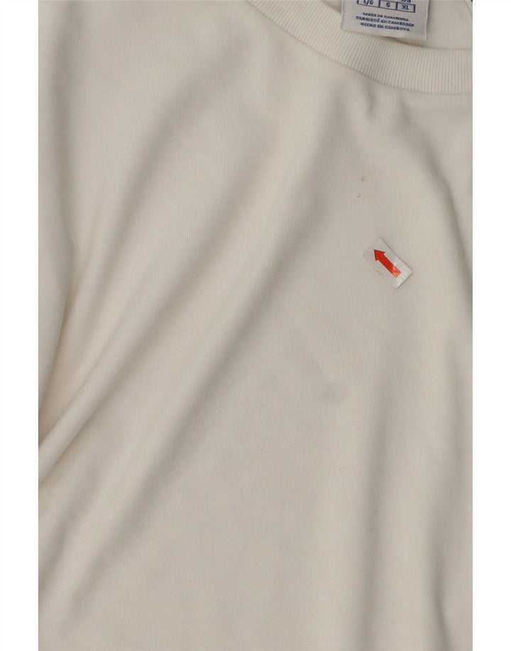 Champion T-Shirt Homme Grand Blanc Coton