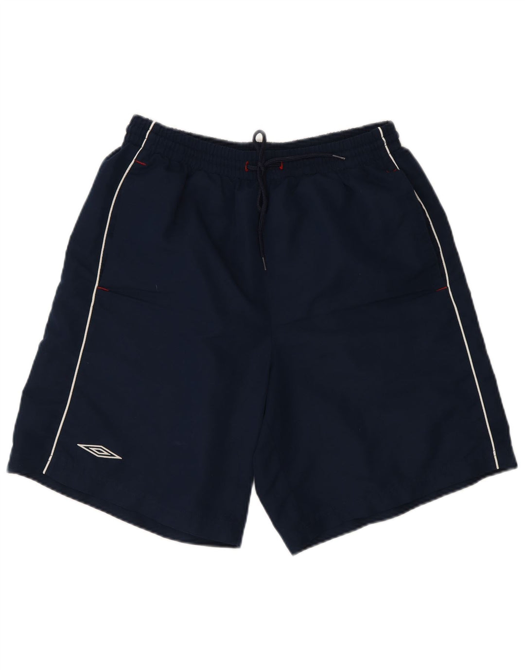 Umbro Short de Sport Graphique Homme Bleu Marine Moyen Polyester