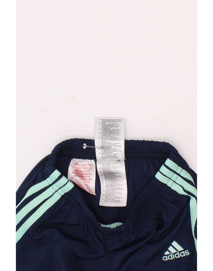 Adidas Pantalon de Survêtement Garçon Joggers 3-4 ans Bleu Marine Polyester
