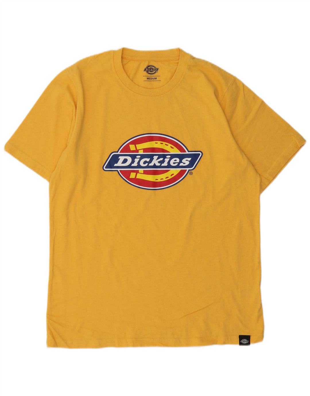 Dickies T-Shirt Graphique Homme Jaune Moyen Coton
