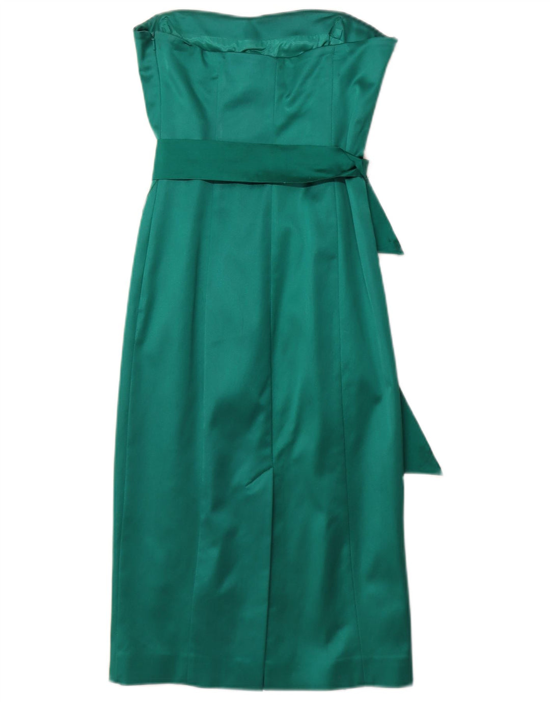 COAST Robe Bustier Femme UK 8 Petit Acétate Vert