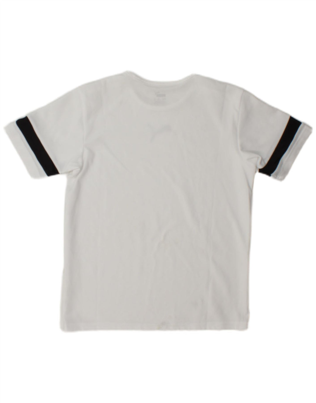 Puma T-Shirt Top Garçon 13-14 ans Blanc Colourblock