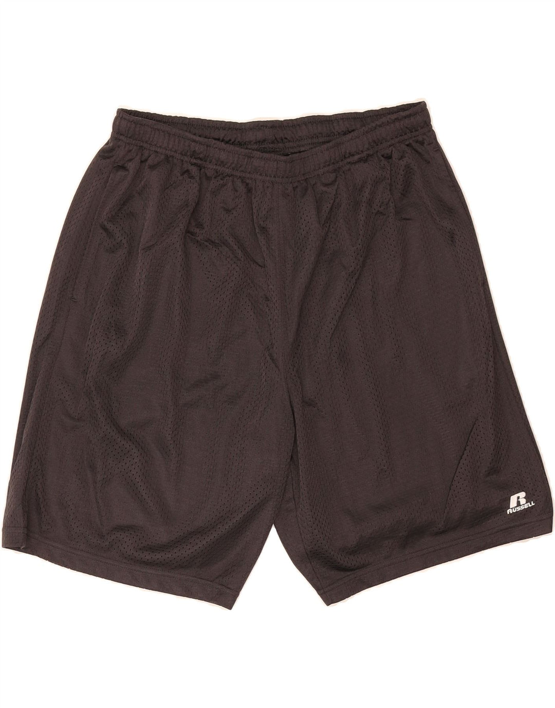 RUSSELL ATHLETIC Mens Sport Shorts XL Black Polyester Vintage Russell Athletic and Second-Hand Russell Athletic from Messina Hembry 