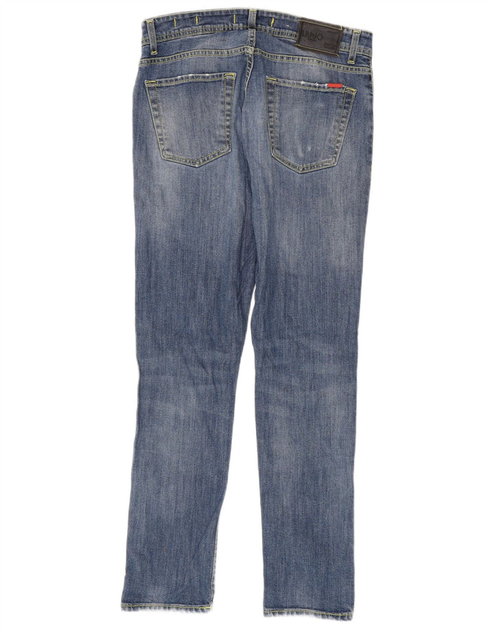 Liu Jo Jean Slim Homme IT 45 Small W30 L30 Bleu Coton