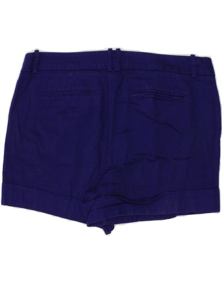 MOSSIMO Womens Hot Pants US 12 Large W32 Navy Blue Cotton Vintage Mossimo and Second-Hand Mossimo from Messina Hembry 