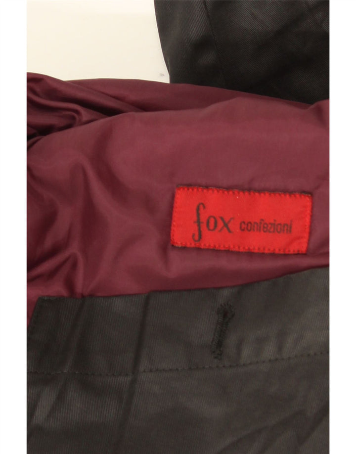 manteau coupe-vent vintage pour hommes UK 42 XL Noir