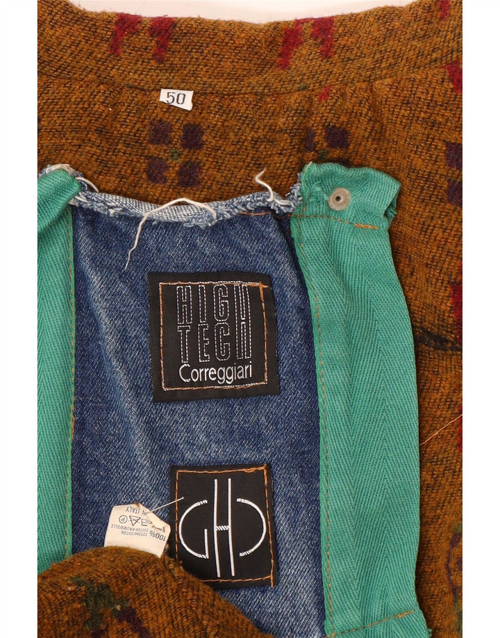 Veste en denim surdimensionnée femme vintage IT 50 XL Coton Bleu